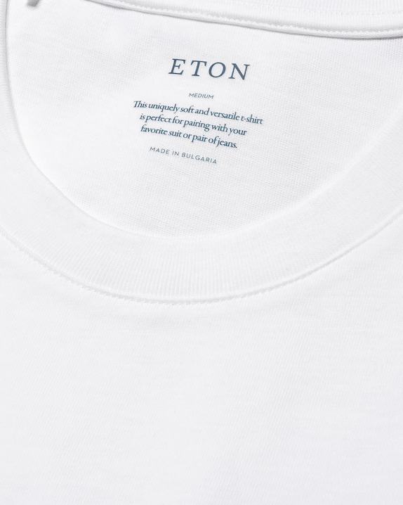ETON Single Jersey Supima Cotton T-Shirt WEISS