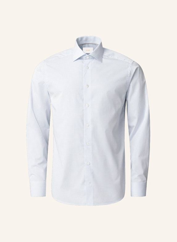 ETON Hemd Baumwolle Piqué Contemporary Fit BLAU