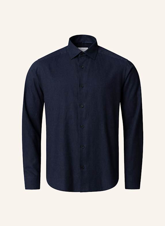 ETON Flanellhemd Casual fit DUNKELBLAU