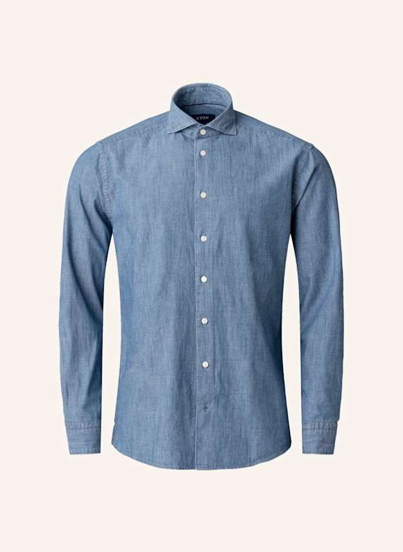 ETON Jeanshemd Slim Fit BLAU