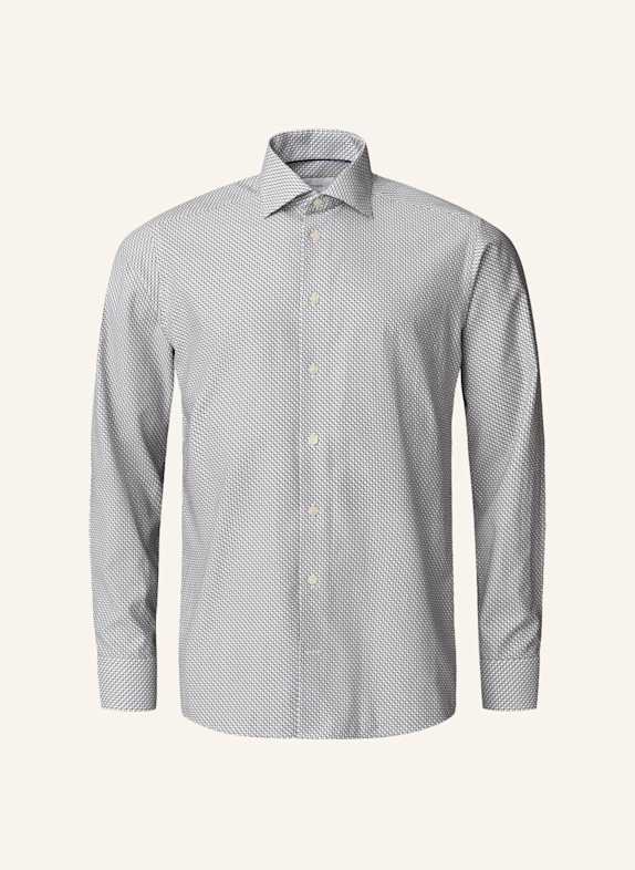 ETON Geometrisch Signature Twill-Hemd Contemporary Fit BLAU