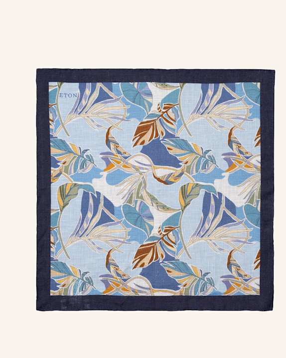 ETON Tropical Linen Einstecktuch BLAU