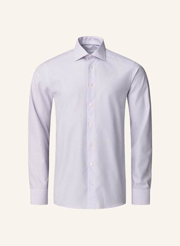 ETON Kariert Signature Twill-Hemd Contemporary Fit LILA