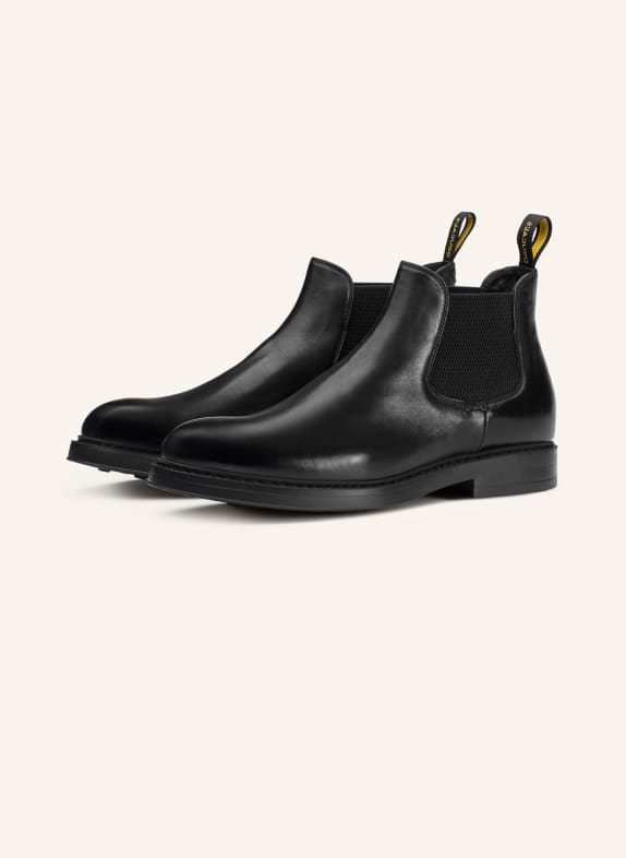 DOUCAL'S Stiefeletten BRUGE XL SCHWARZ/ GRÜN