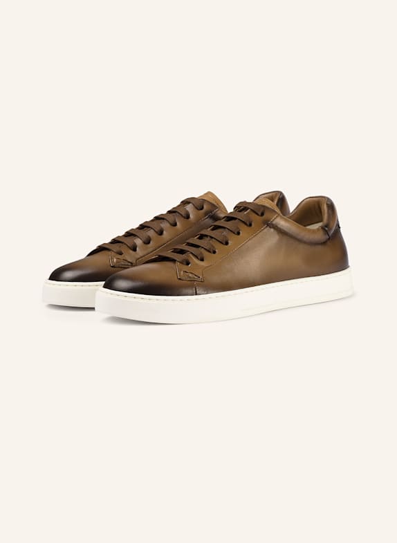 DOUCAL'S Sneakers SPENCER BEIGE/ HELLBRAUN/ GELB