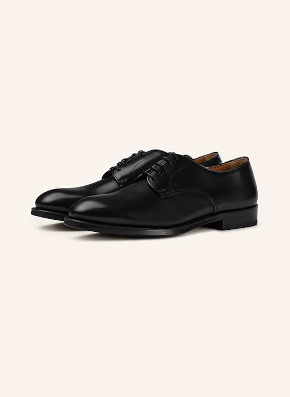 DOUCAL'S Schnürschuhe ORVIETO SCHWARZ