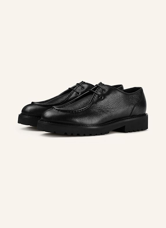 DOUCAL'S Schnürschuhe PHILADELPHIA SCHWARZ