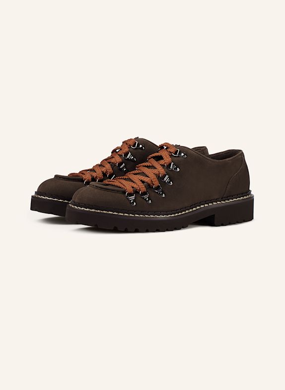 DOUCAL'S Schnürschuhe PHILADELPHIA BRAUN / DUNKELBRAUN