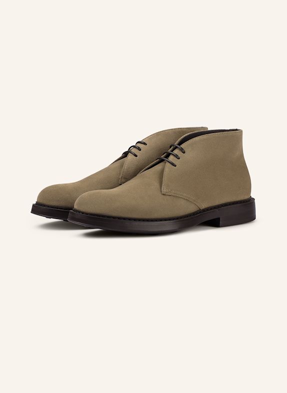 DOUCAL'S Stiefeletten BRUGE XL BRAUN / HELLBRAUN