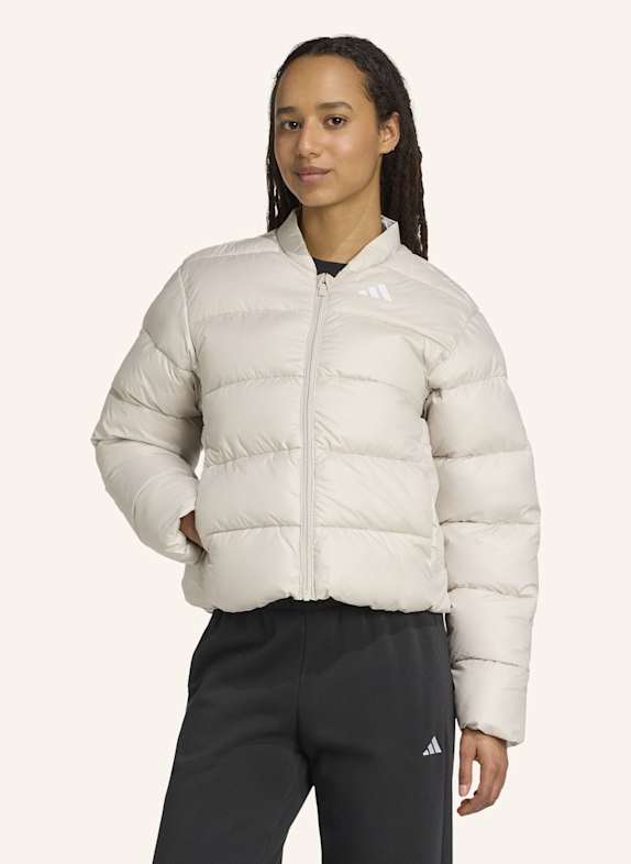 adidas ESSENTIALS CLIMAWARM KUNSTDAUNEN PUFFER JACKE BEIGE