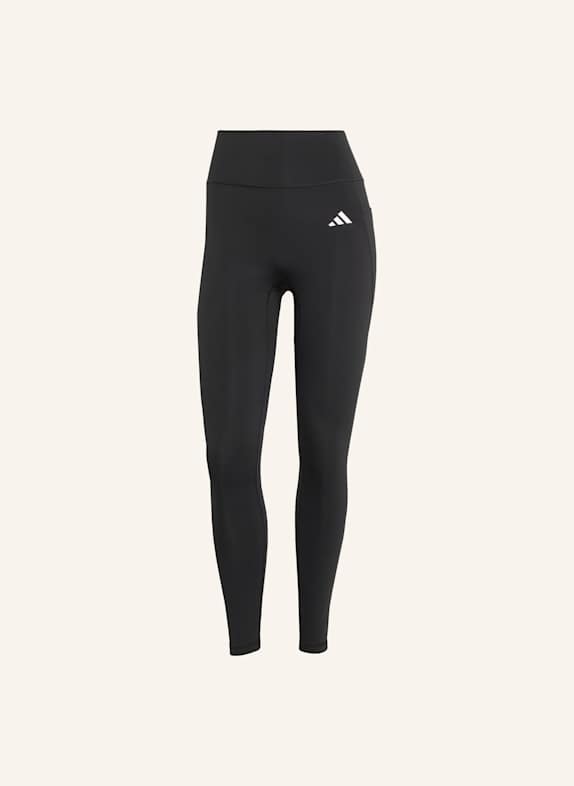 adidas OPTIME ESSENTIALS 7/8-LEGGINGS OHNE VORDERNAHT SCHWARZ