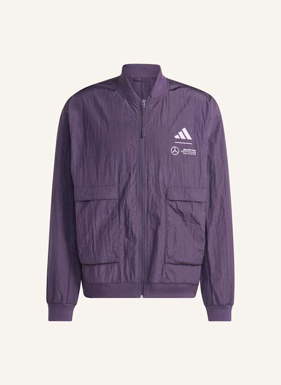 adidas MERCEDES-AMG PETRONAS FORMULA ONE TEAM HOCHWERTIG GEWEBTE BOMBERJACKE LILA