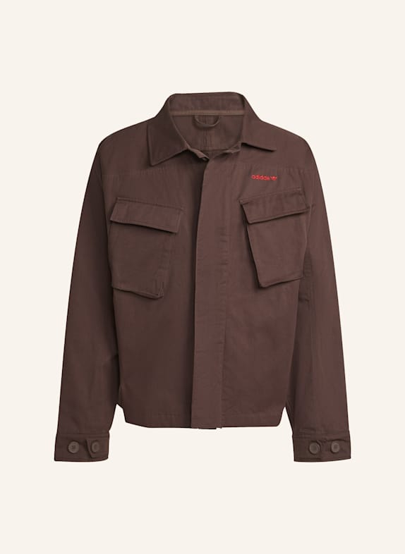adidas Originals REGULÄR GESCHNITTENE JACKE BRAUN