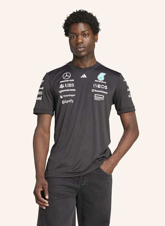 adidas MERCEDES - AMG PETRONAS FORMULA ONE TEAM DRIVER TRIKOT SCHWARZ / WEISS