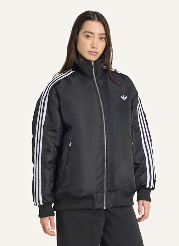 adidas Originals FIREBIRD OVERSIZED BOMBERJACKE SCHWARZ