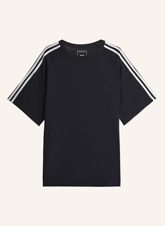 Y-3 Y-3 SHORT SLEEVE TEE 3-STREIFEN SCHWARZ