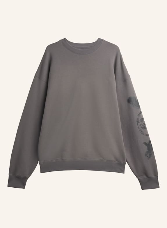 Y-3 Y-3 GRAFIK CREW SWEATSHIRT GRAU