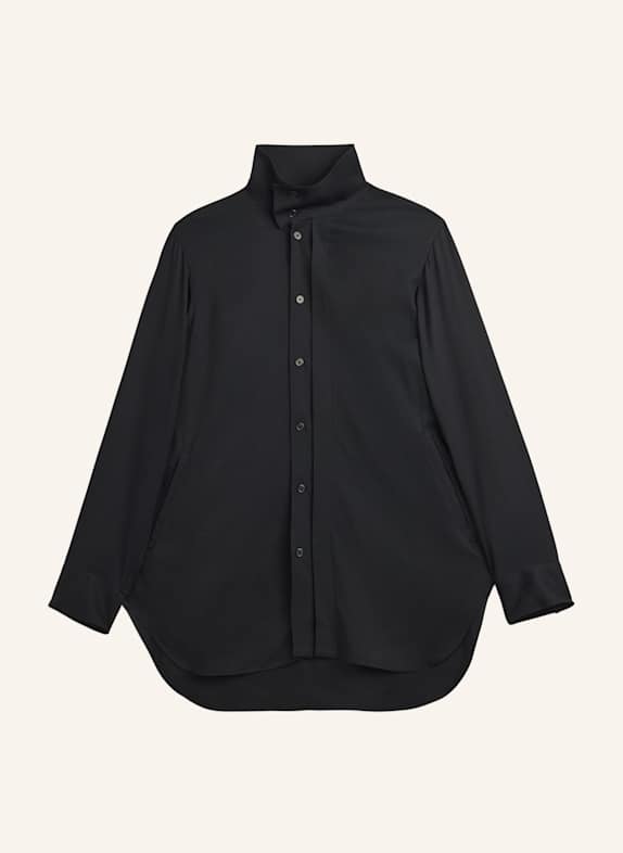 Y-3 Y-3 HEMD AUS VISKOSE-TWILL SCHWARZ