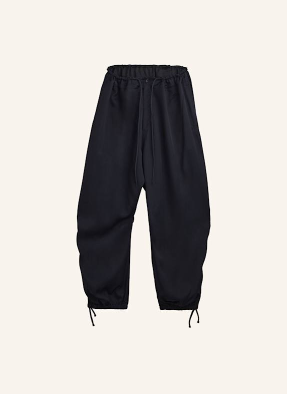 Y-3 Y-3 RAYON TWILL WIDE HOSE SCHWARZ