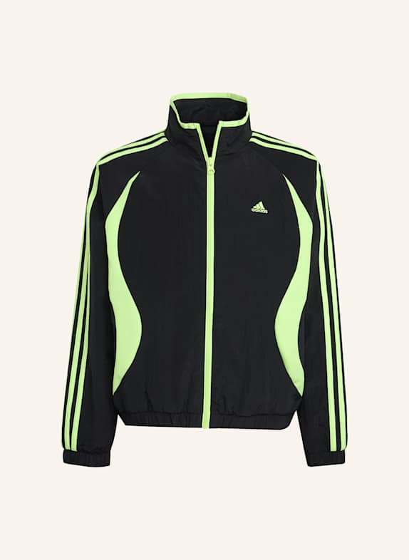 adidas Originals TEAMGEIST TRACK TOP SCHWARZ/ GRÜN