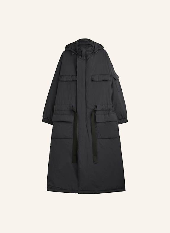 Y-3 Y-3 GEFÜTTERTER PARKA MIT KAPUZE SCHWARZ