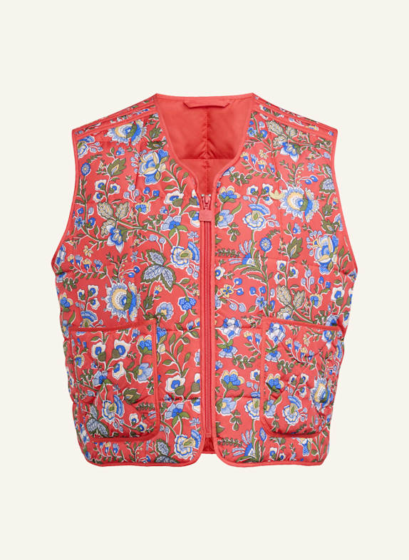 adidas Originals ADIDAS ORIGINALS X LIBERTY LONDON QUILTED WESTE ROT