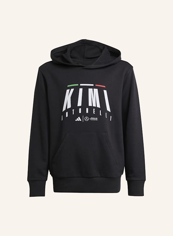 adidas MERCEDES - AMG PETRONAS FORMULA ONE TEAM KIMI ANTONELLI KIDS HOODIE SCHWARZ