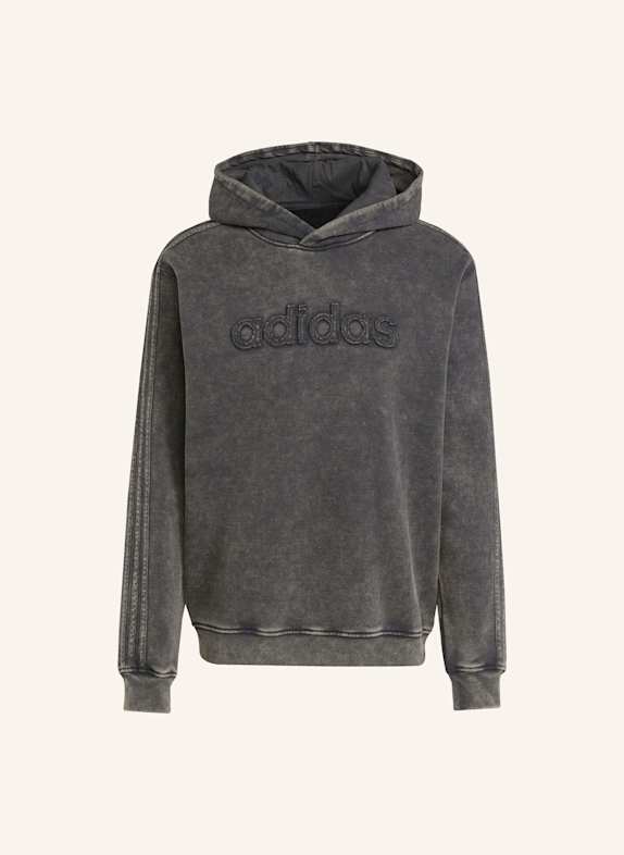 adidas Originals WASHED HOODIE SCHWARZ