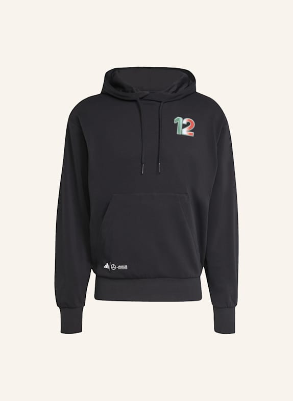 adidas MERCEDES - AMG PETRONAS FORMULA ONE TEAM KIMI ANTONELLI GRAPHIC HOODIE SCHWARZ