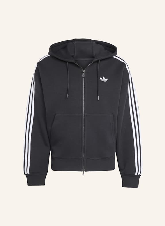 adidas Originals ADIDAS ADICOLOR SPACER OVERSIZED KAPUZENJACKE SCHWARZ