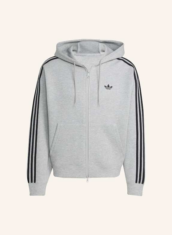adidas Originals ADIDAS ADICOLOR SPACER OVERSIZED KAPUZENJACKE GRAU