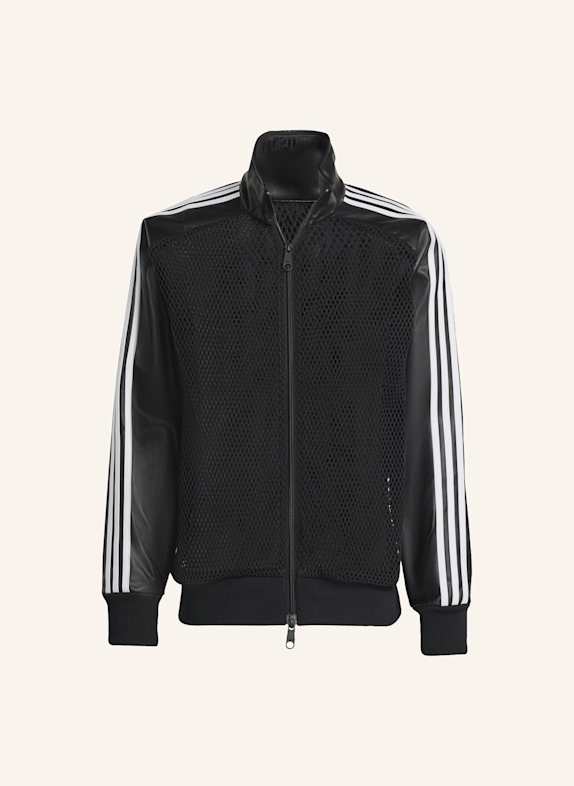 adidas Originals ADIDAS X JEREMY SCOTT SYNTHETIKLEDER MESH TRACK TOP SCHWARZ
