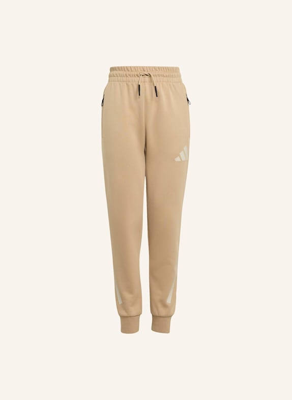adidas ADIDAS Z.N.E. HOSE MIT SCHMAL ZULAUFENDER BEINFORM BEIGE