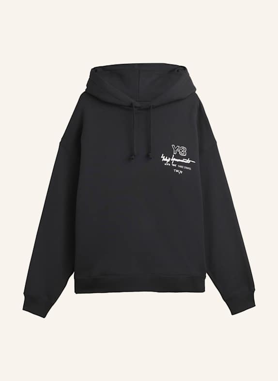 Y-3 Y-3 GRAPHIC FT HOODIE SCHWARZ