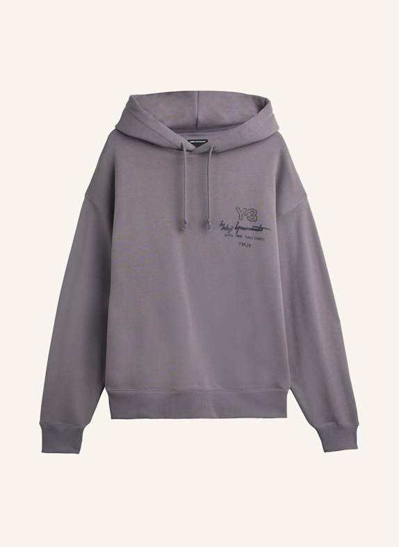 Y-3 Y-3 GRAPHIC FT HOODIE GRAU