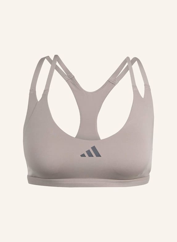 adidas Sport-BH AEROIMPACT LUXE TRAINING BRAUN