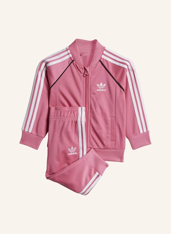 adidas Originals ADICOLOR SST KIDS TRAININGSANZUG ROSA/ WEISS