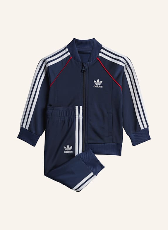 adidas Originals ADICOLOR SST KIDS TRAININGSANZUG BLAU/ WEISS