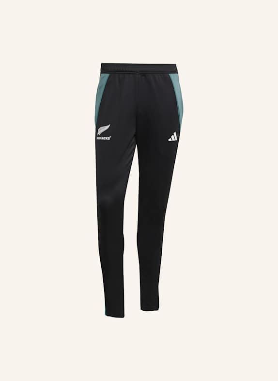 adidas ALL BLACKS TRAININGSHOSE SCHWARZ/ TÜRKIS