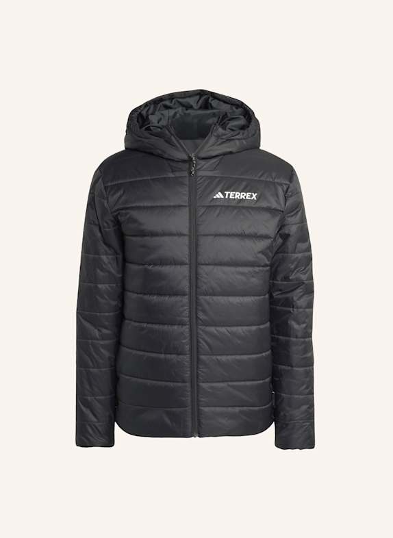 adidas TERREX TERREX MULTI ESSENTIALS CLIMAWARM ISOLIERTE KAPUZENJACKE SCHWARZ