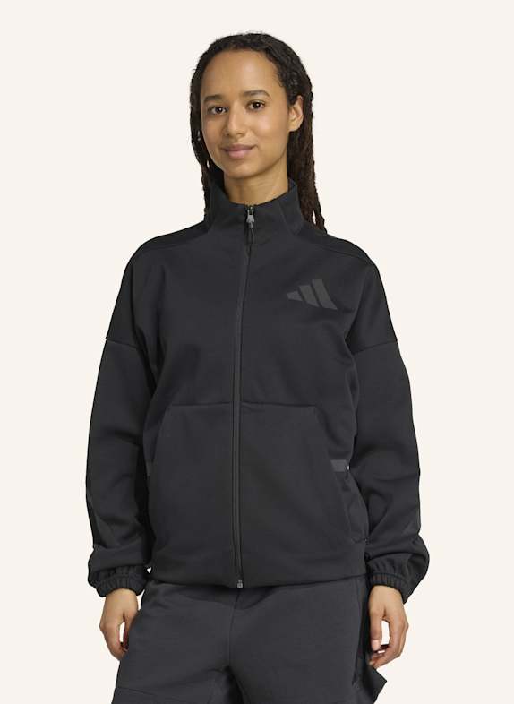 adidas Sweatjacke Z.N.E. TRACKTOP SCHWARZ