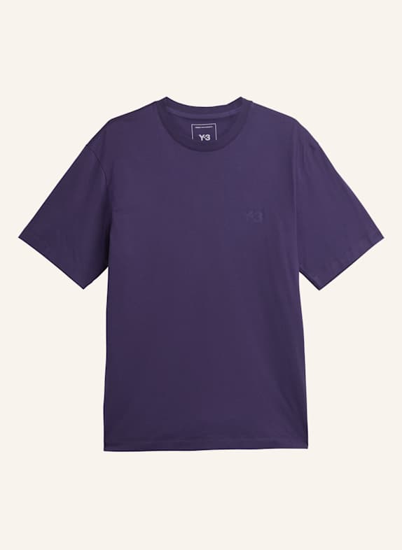 Y-3 Y-3 REGULAR T-SHIRT LILA