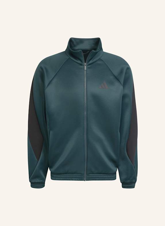 adidas STADIUM TRAININGSJACKE GRÜN/ TÜRKIS/ SCHWARZ