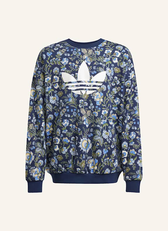 adidas Originals ADIDAS ORIGINALS X LIBERTY LONDON KIDS SWEATSHIRT BLAU