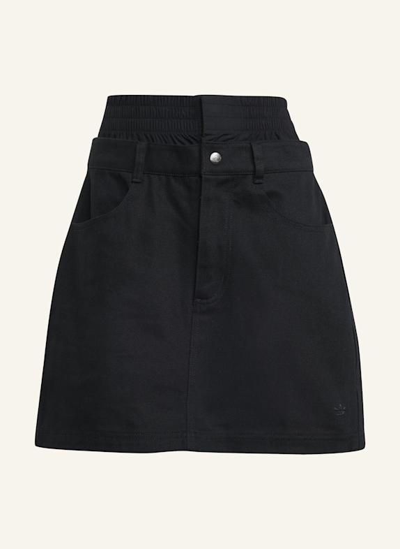 adidas Originals FIREBIRD UTILITY MINIROCK SCHWARZ