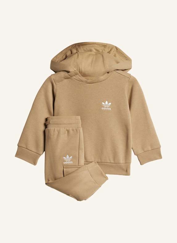 adidas Originals KIDS CARGO HOODIE-SET BRAUN