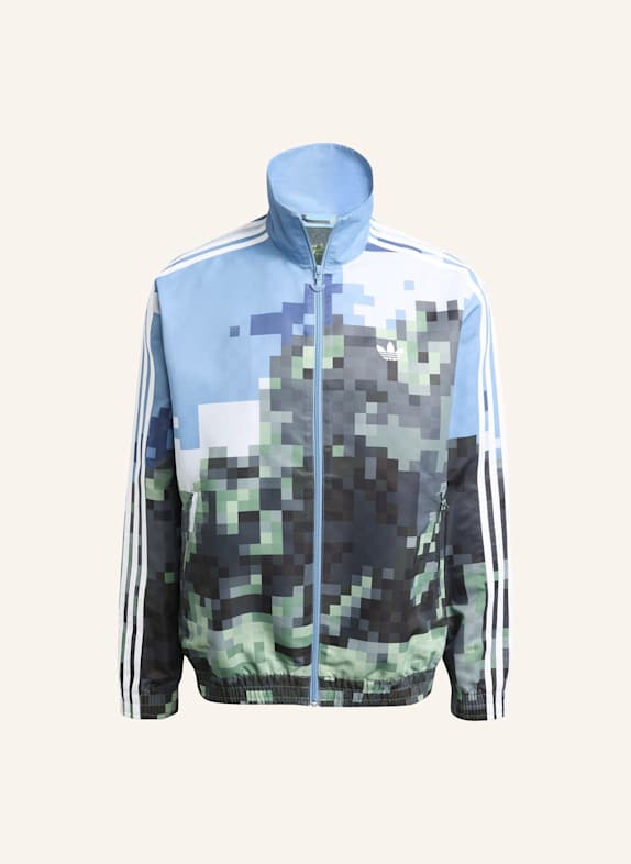 adidas Originals ADIDAS ORIGINALS X MINECRAFT ORIGINALS JACKE BLAU/ GRÜN