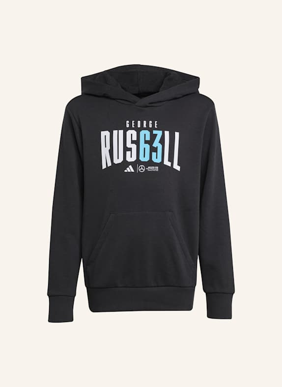 adidas MERCEDES - AMG PETRONAS FORMULA ONE TEAM GEORGE RUSSELL KIDS HOODIE SCHWARZ