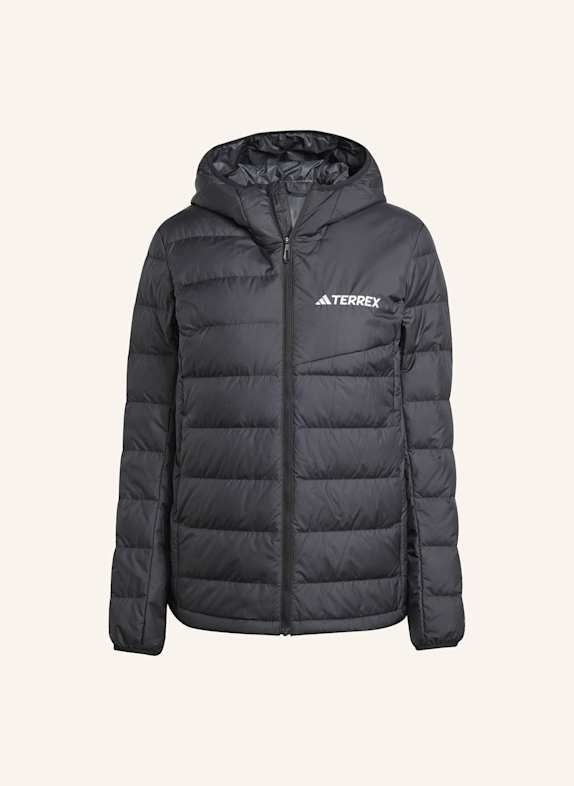 adidas TERREX TERREX MULTI LIGHT DOWN CLIMAWARM KAPUZENJACKE SCHWARZ