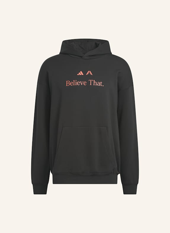 adidas ANTHONY EDWARDS BELIEVE THAT HOODIE SCHWARZ